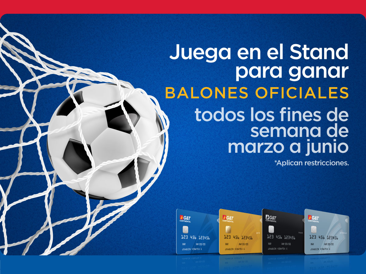 ¡Ven a vivir la pasión del fútbol con Tarjetas GTC!