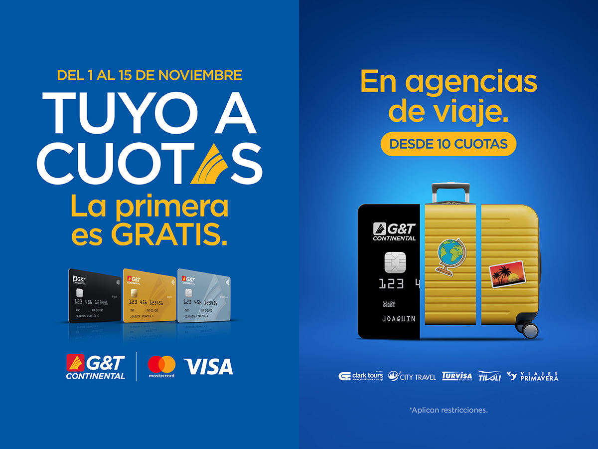 Cuota GRATIS - Agencia de viajes