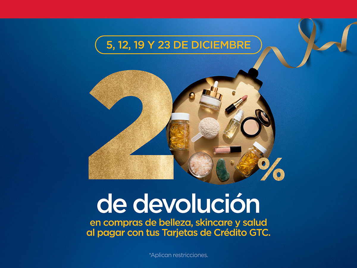 Devolución en salud y belleza