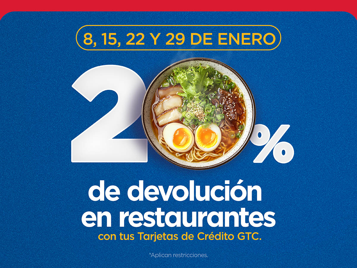 Devolución en restaurantes