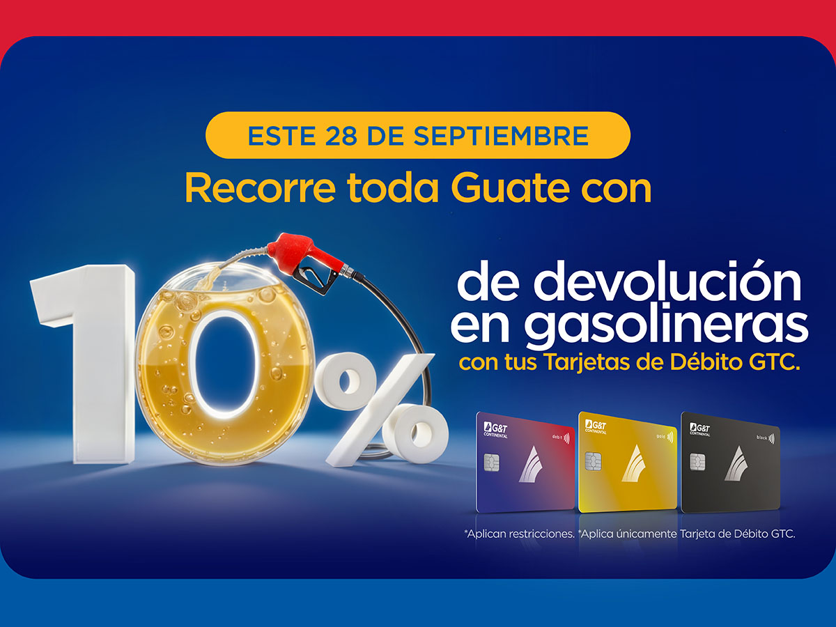 10% de devolución en gasolina