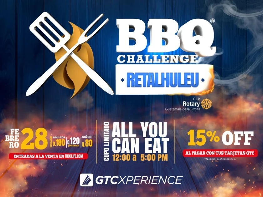 Vive el primer BBQ Challenge en Retalhuleu